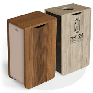 Poubelle design 110l